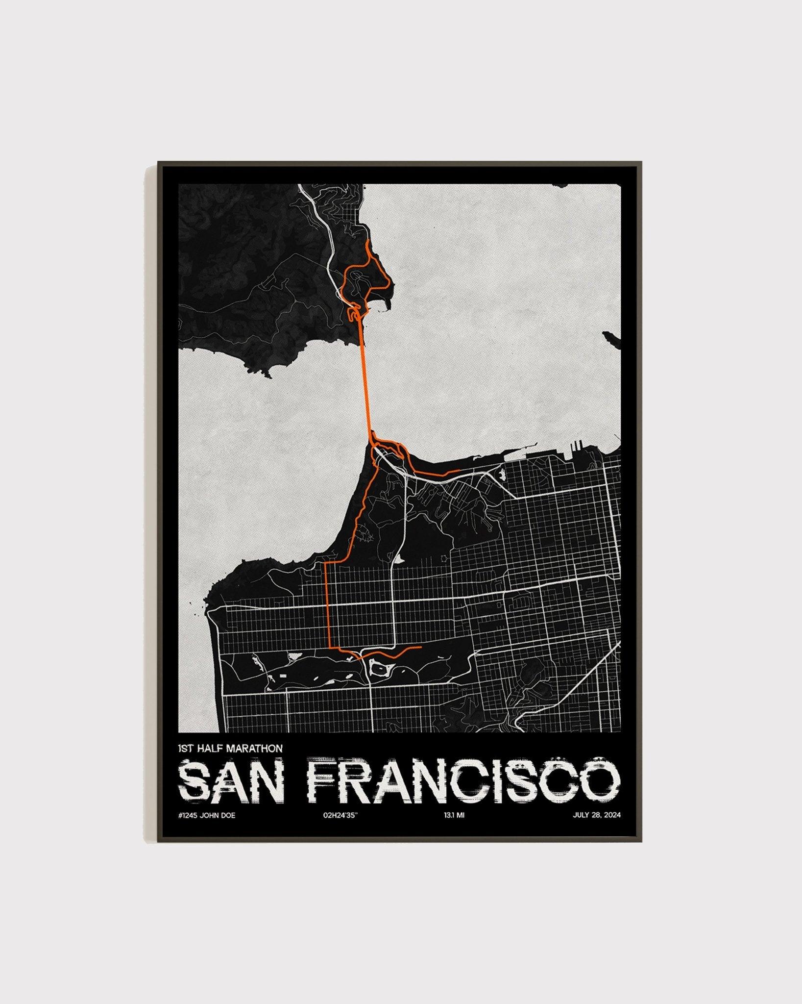 1er Semi Marathon de San Francisco | Édition 2024 - Frame Your Run