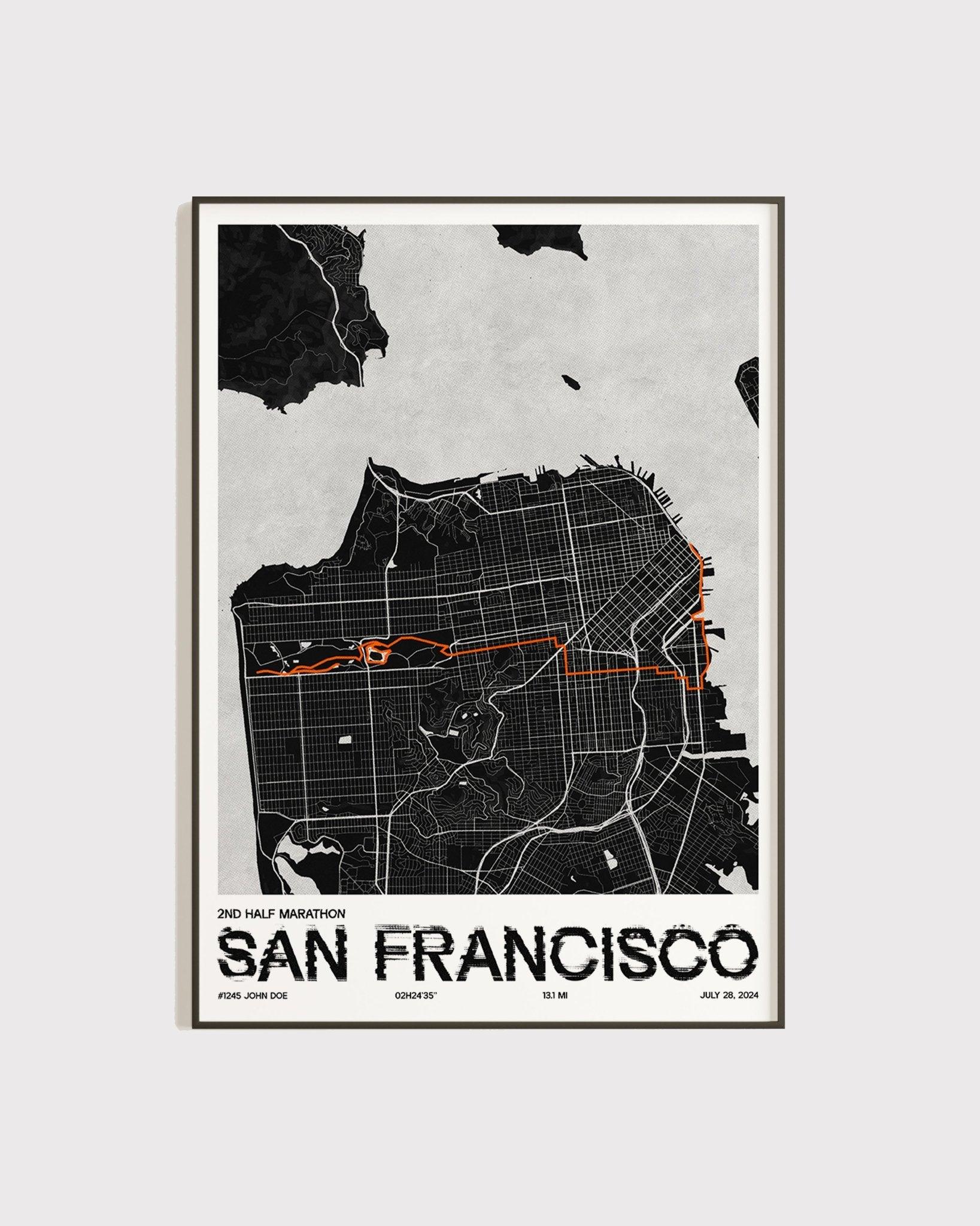 2nd Semi Marathon de San Francisco | Édition 2024 - Frame Your Run