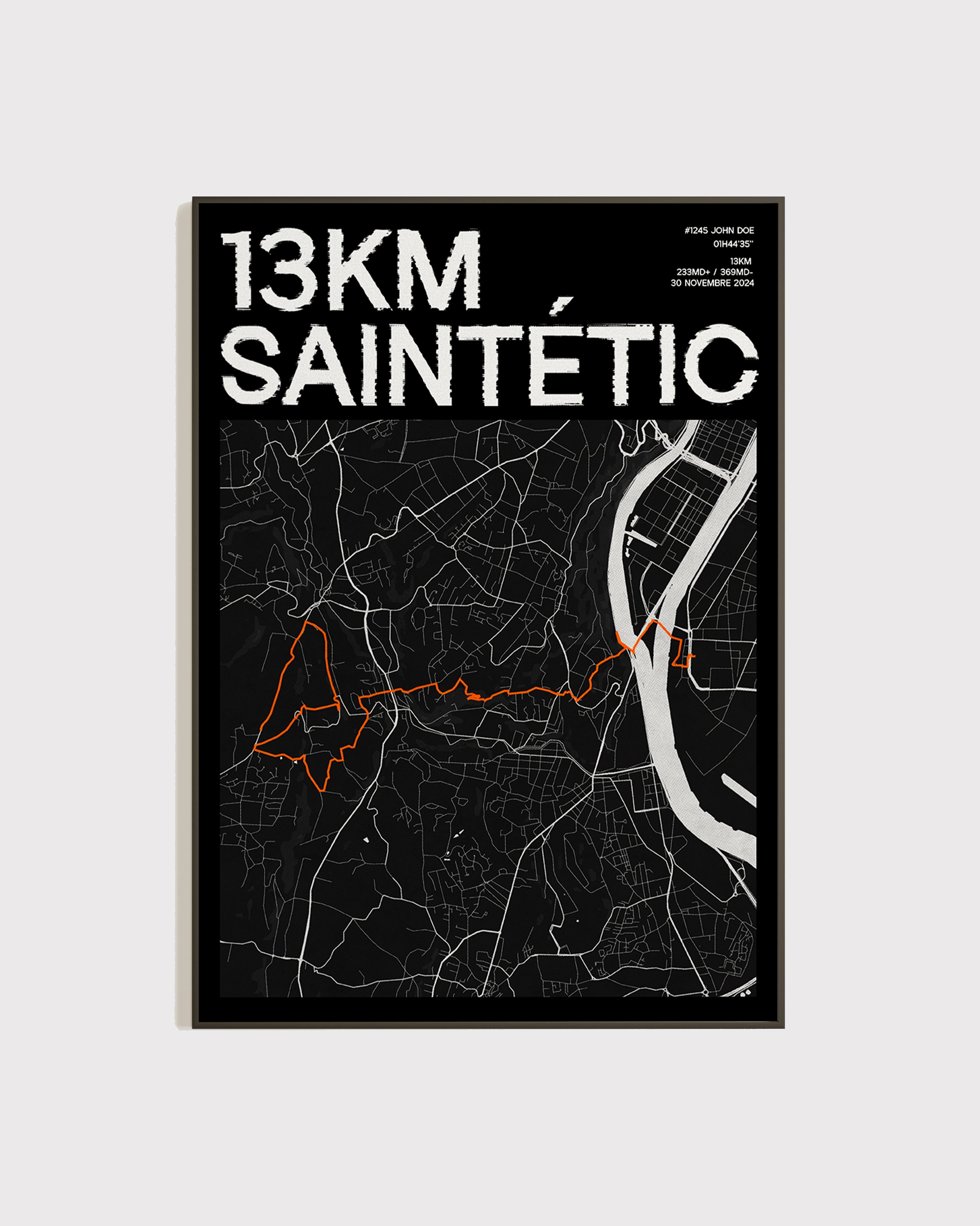 Affiche personnalisée SaintéTic 2024 | Format A3 (29,7 x 42,0 cm)