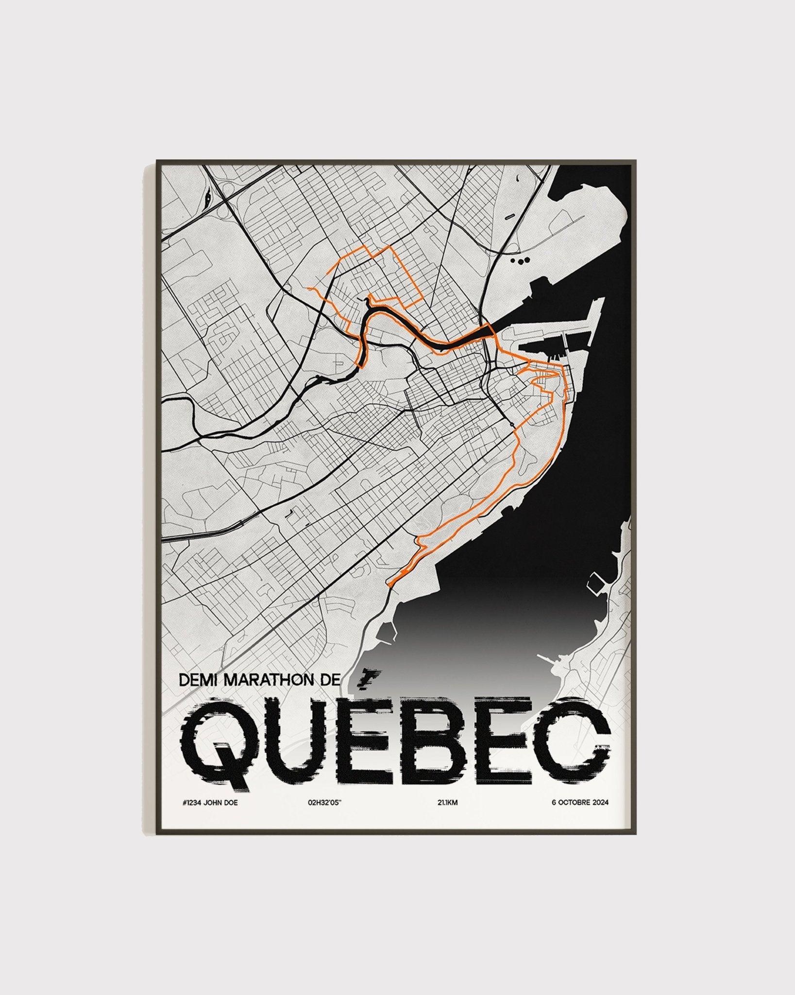 Demi-Marathon de Québec | Édition 2024 - Frame Your Run