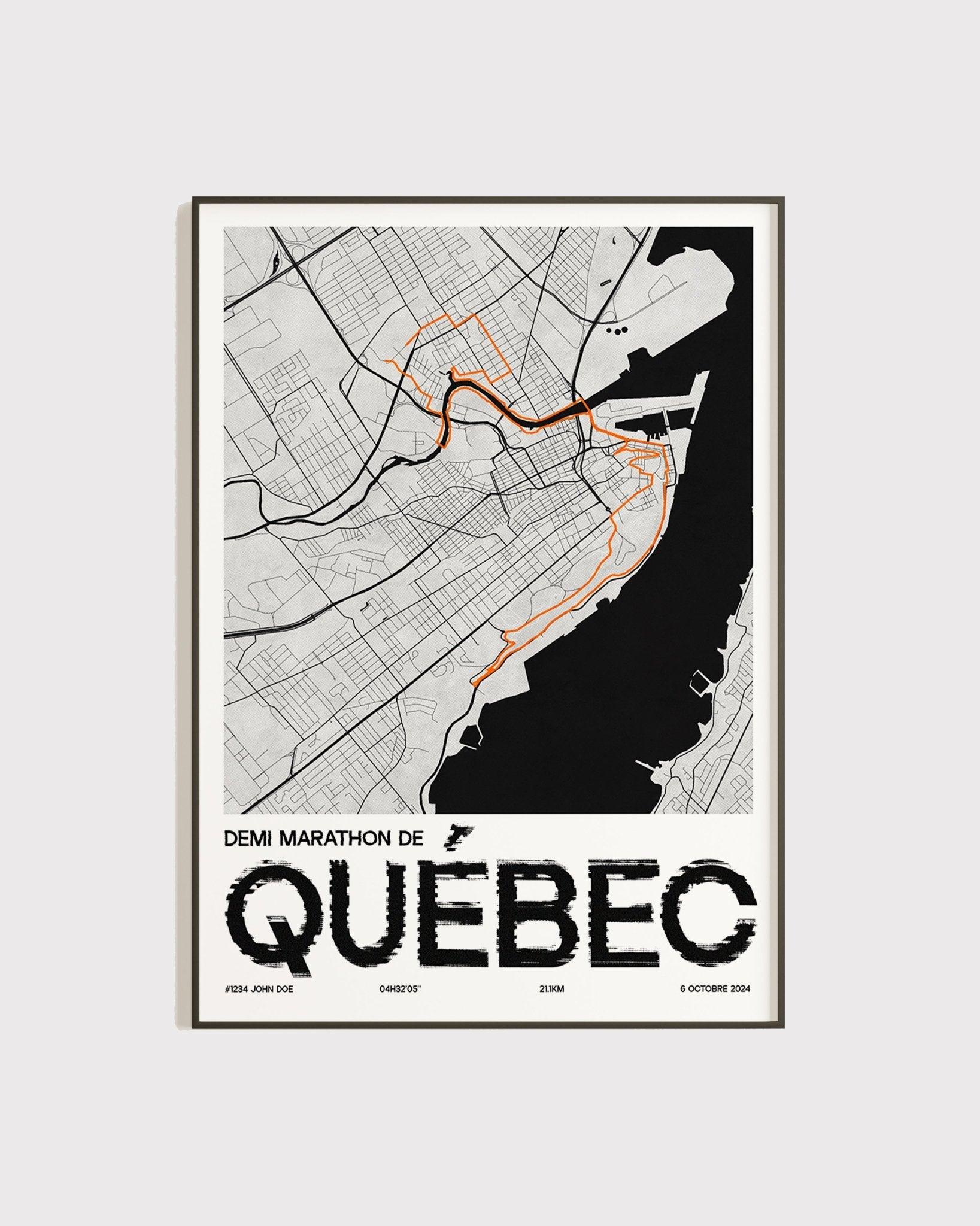 Demi-Marathon de Québec | Édition 2024 - Frame Your Run