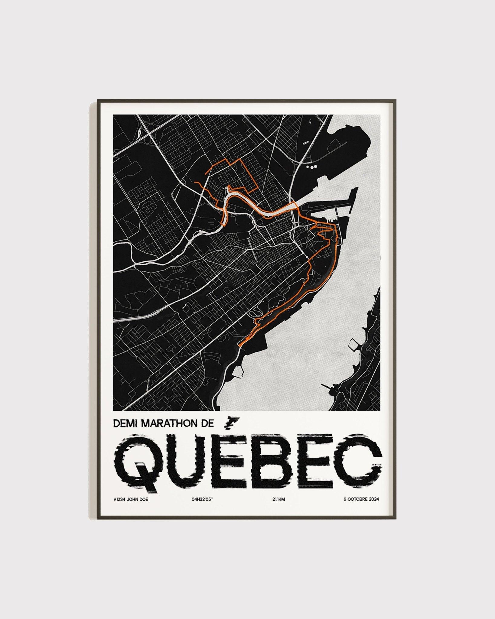 Demi-Marathon de Québec | Édition 2024 - Frame Your Run