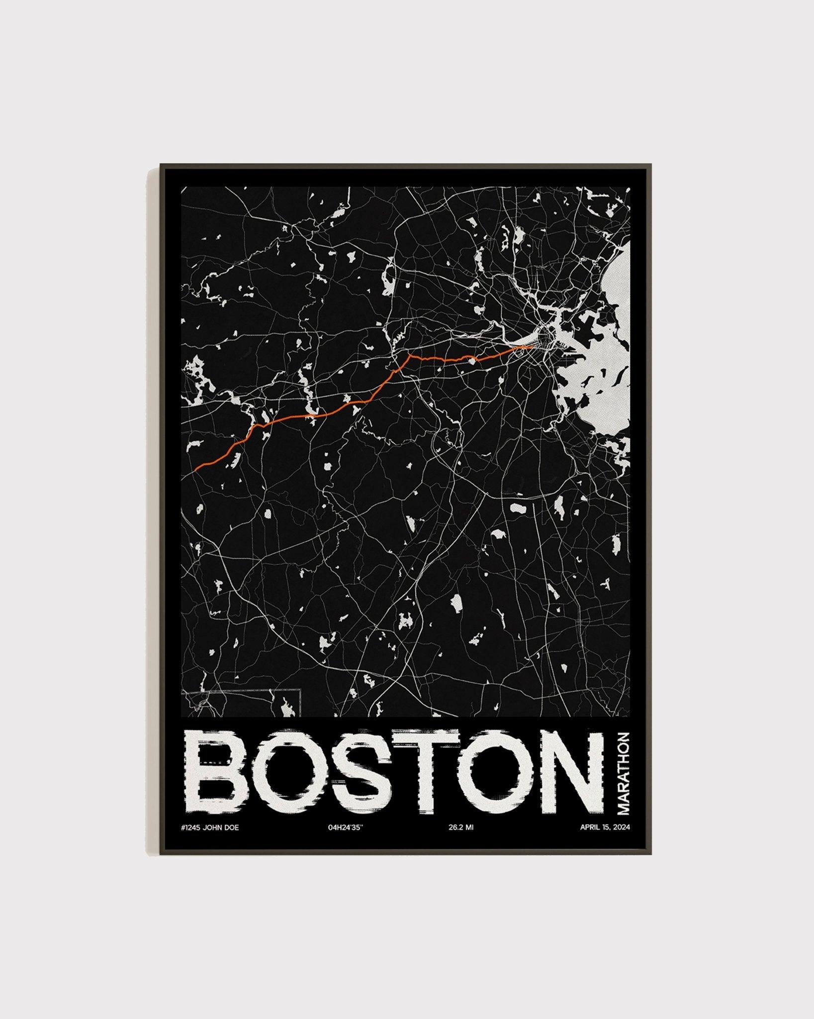 Marathon de Boston | Édition 2024 - Frame Your Run