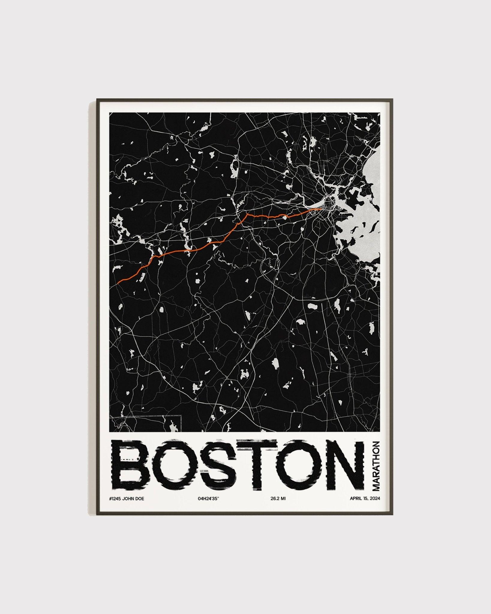 Marathon de Boston | Édition 2024 - Frame Your Run