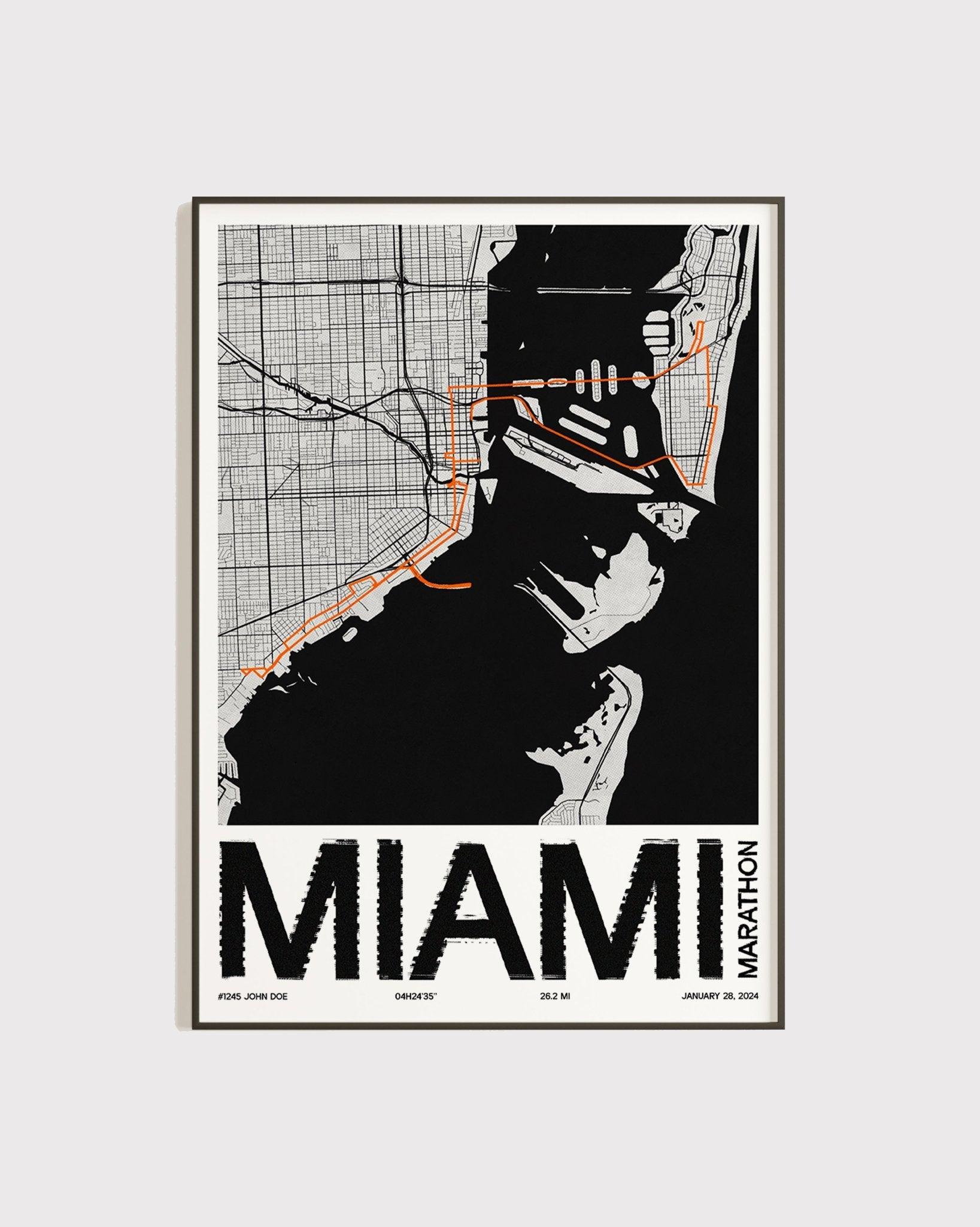 Marathon de Miami | Édition 2024 - Frame Your Run