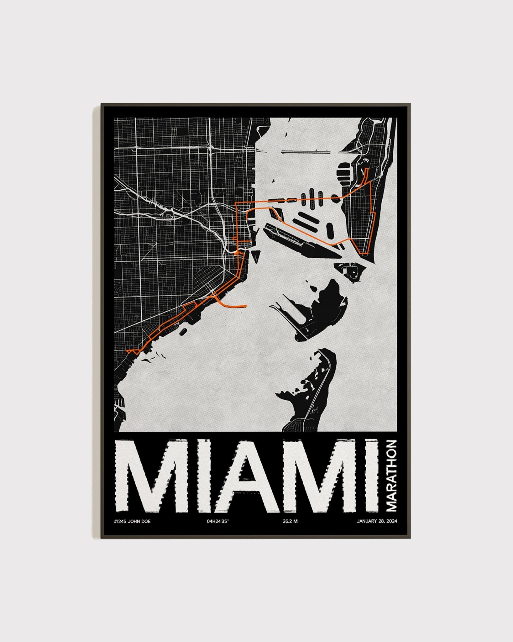 Marathon de Miami | Édition 2024 - Frame Your Run