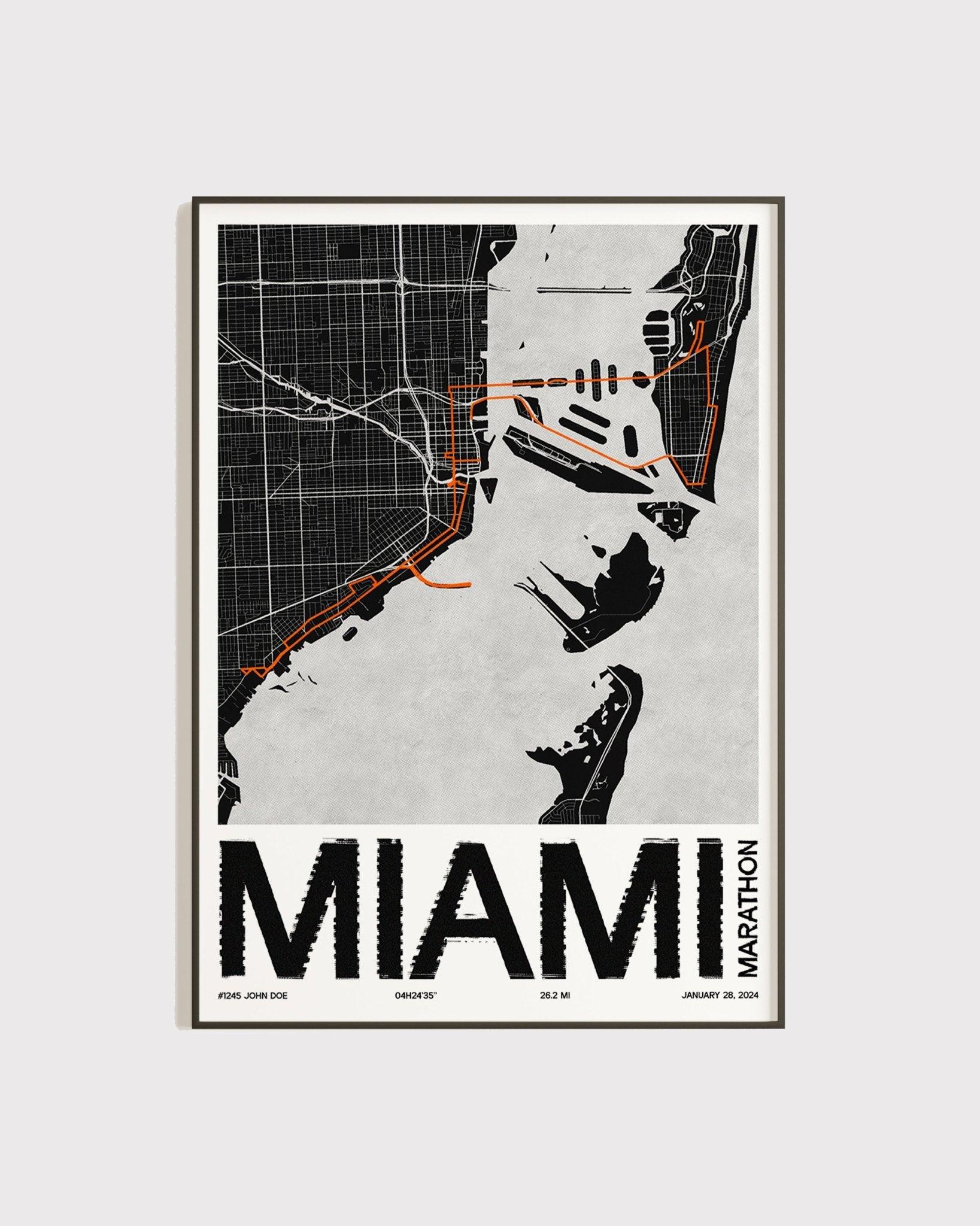 Marathon de Miami | Édition 2024 - Frame Your Run