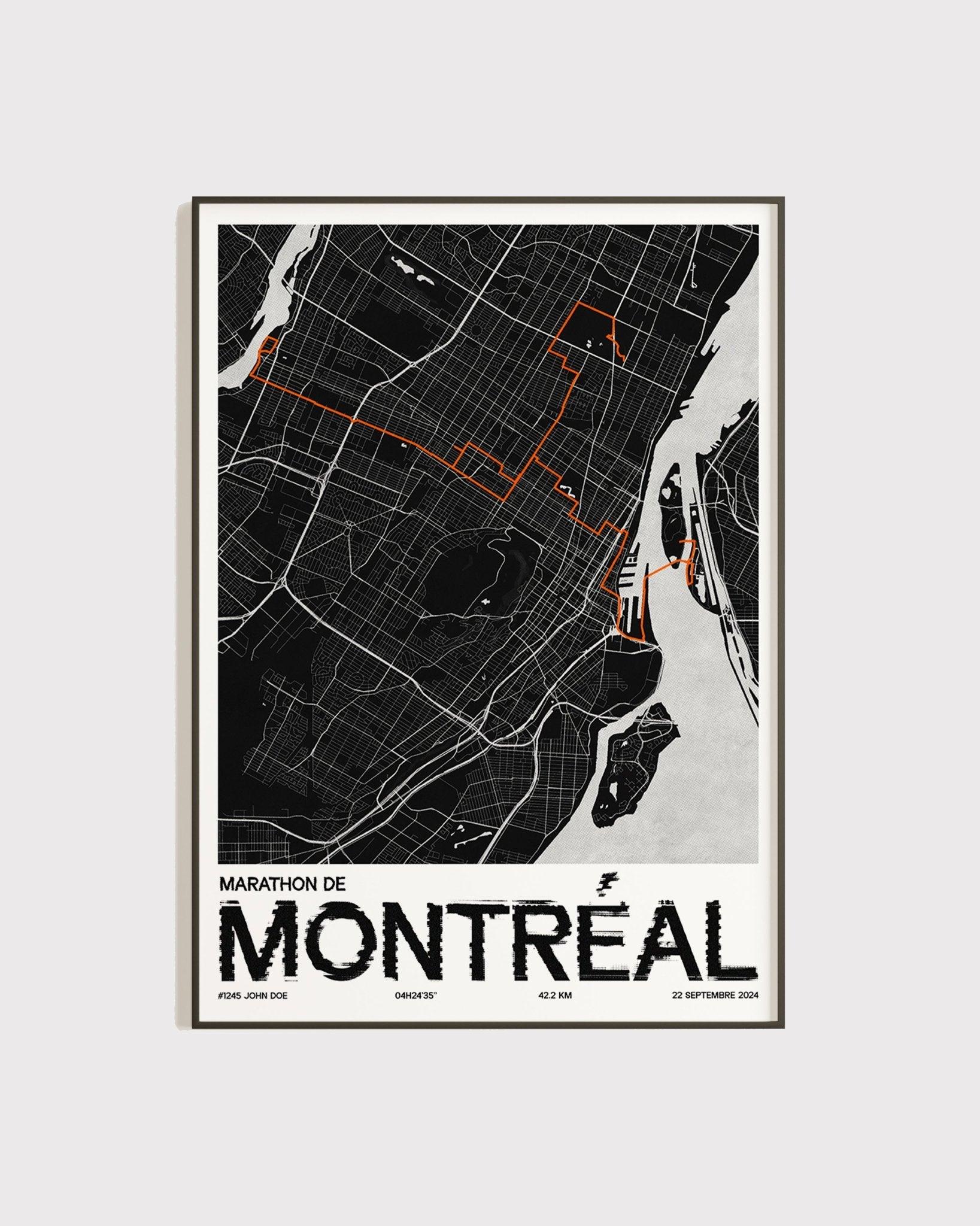 Marathon de Montréal | Édition 2024 - Frame Your Run