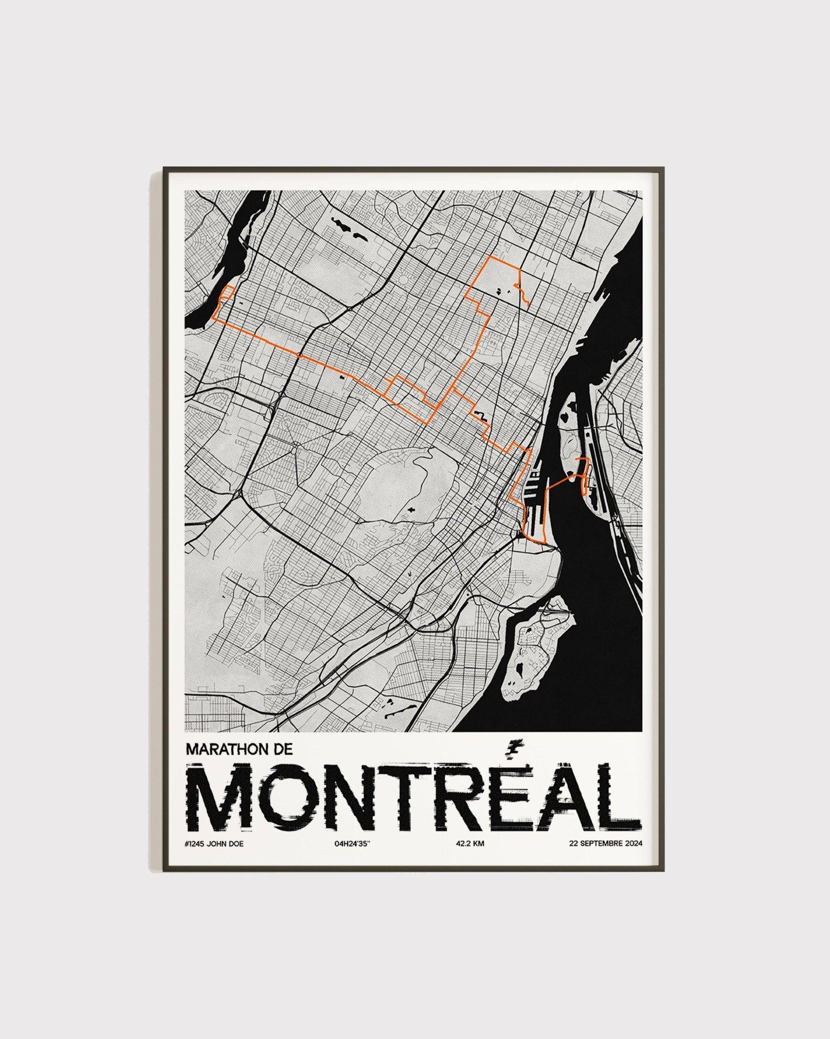 Marathon de Montréal | Édition 2024 - Frame Your Run