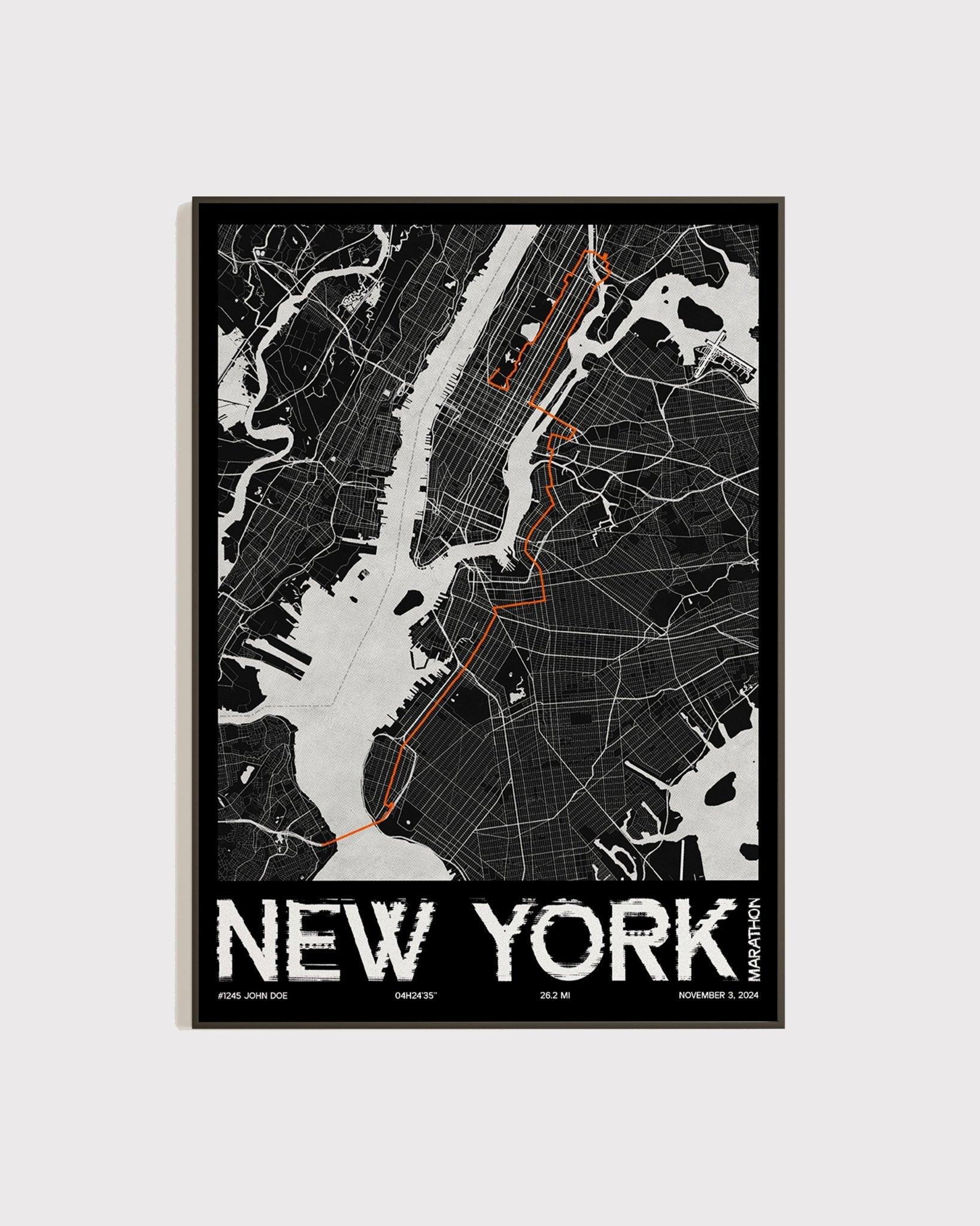 Marathon de New York City | Édition 2024 - Frame Your Run