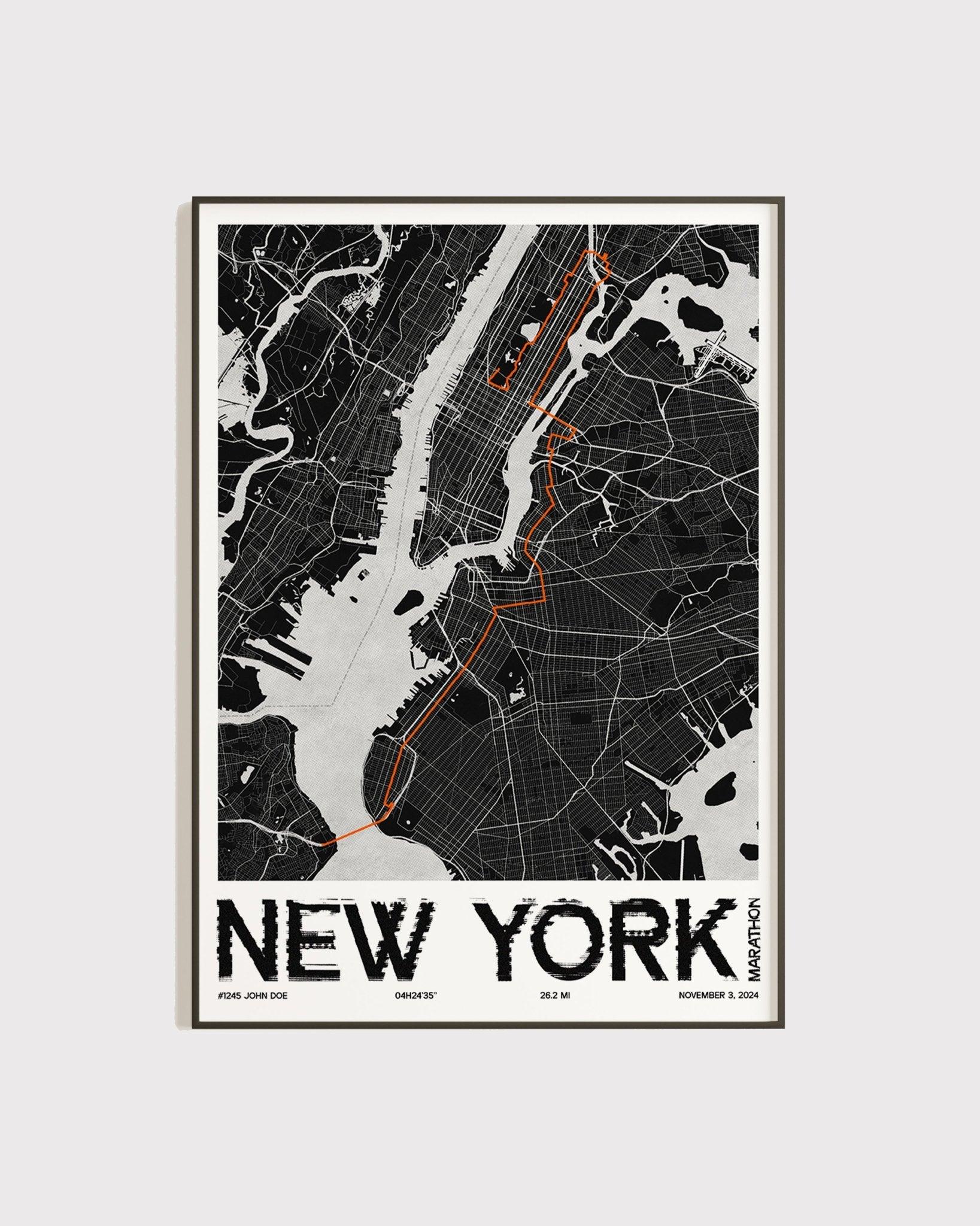 Marathon de New York City | Édition 2024 - Frame Your Run