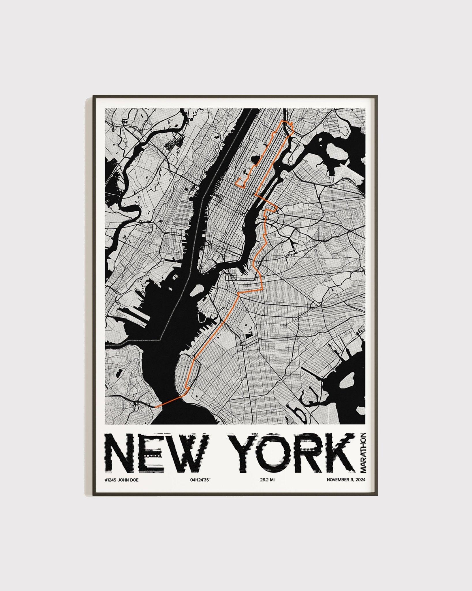 Marathon de New York City | Édition 2024 - Frame Your Run