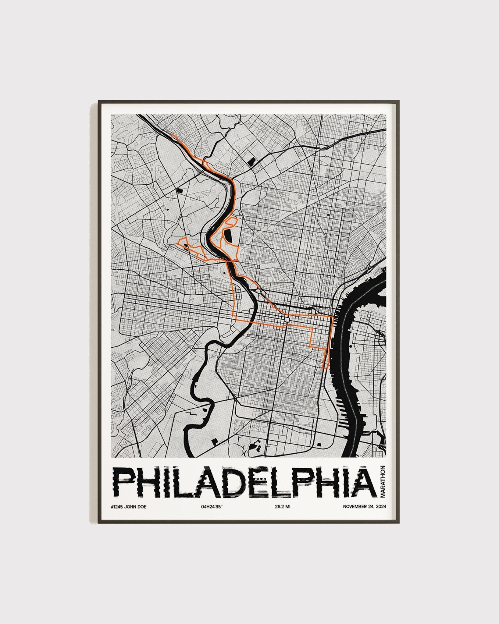 Marathon de Philadelphie | Édition 2024 - Frame Your Run