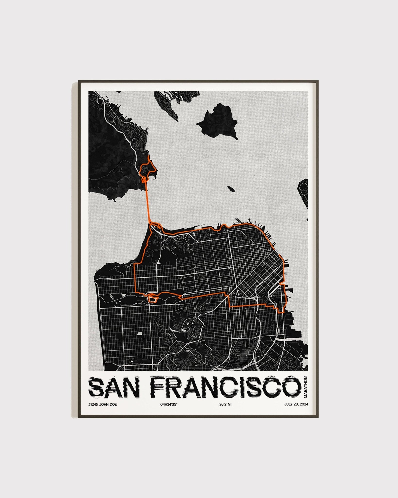 Marathon de San Francisco | Édition 2024 - Frame Your Run