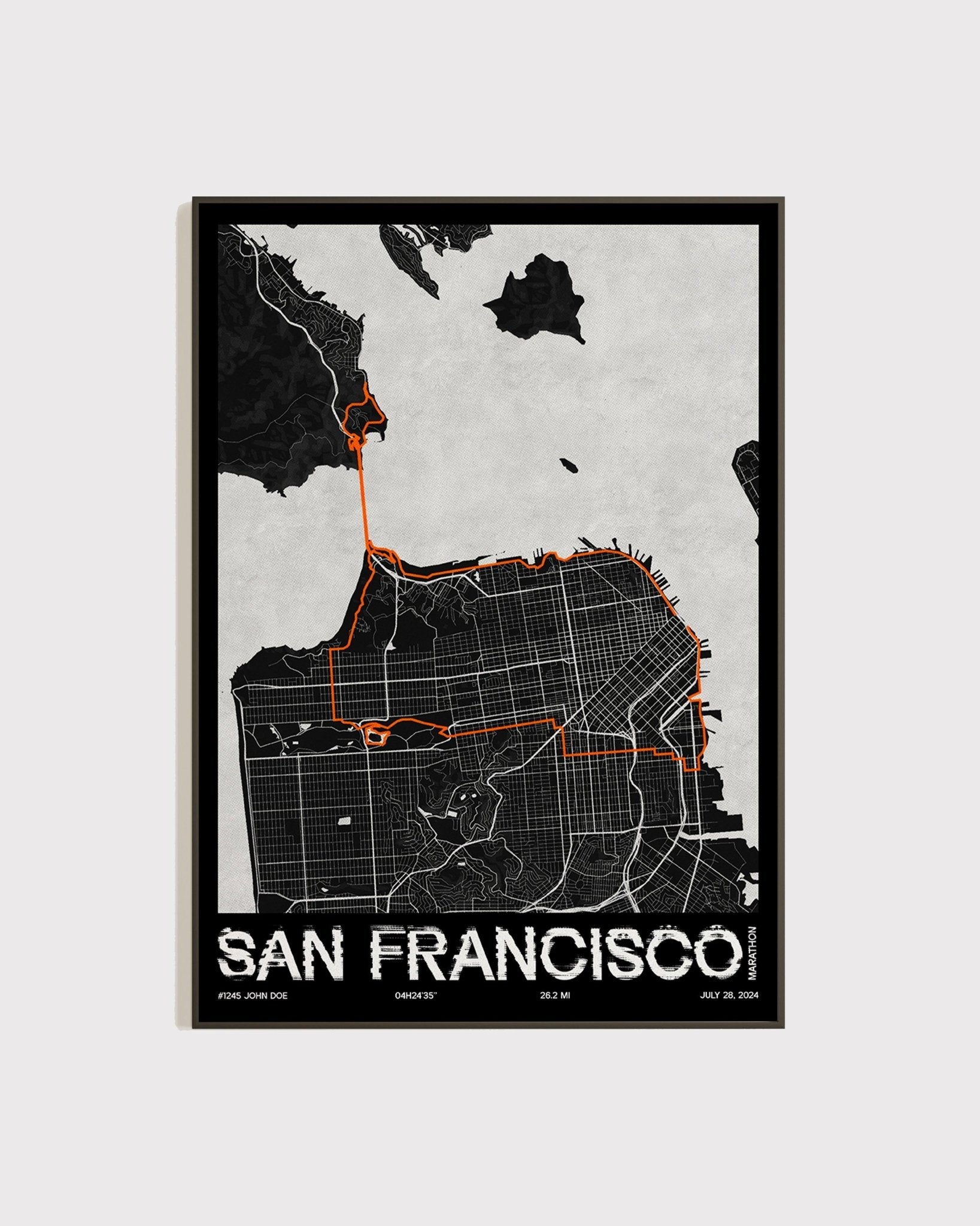 Marathon de San Francisco | Édition 2024 - Frame Your Run