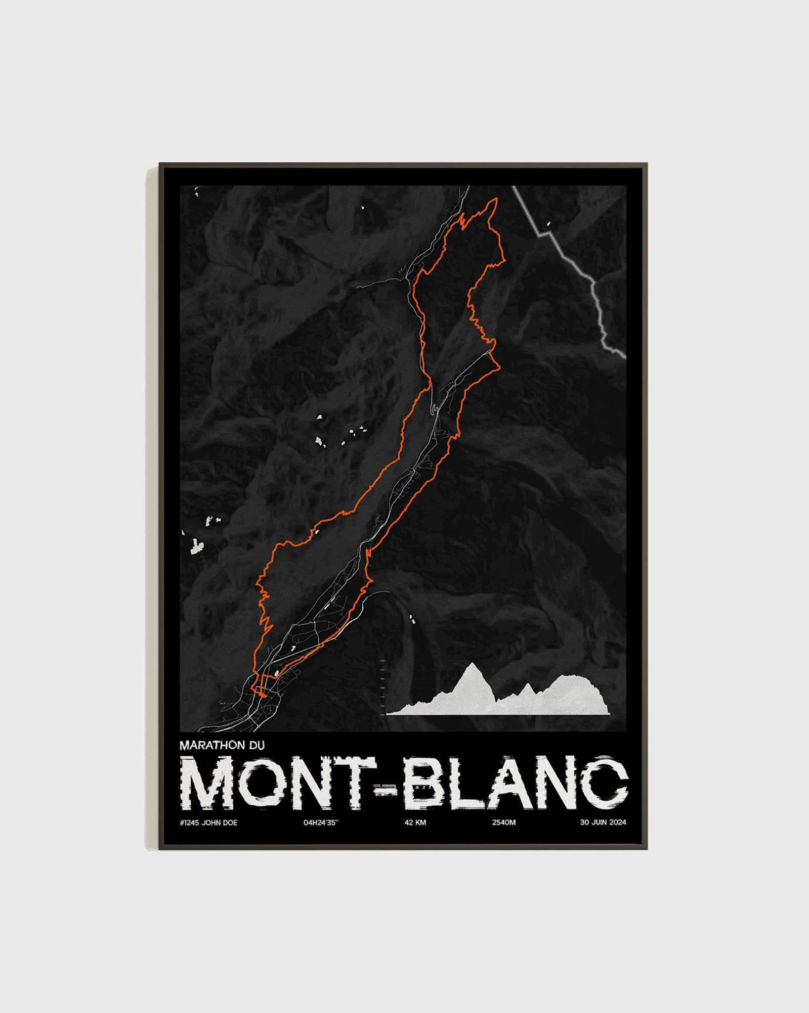 Marathon du Mont Blanc | Édition 2024 - Frame Your Run