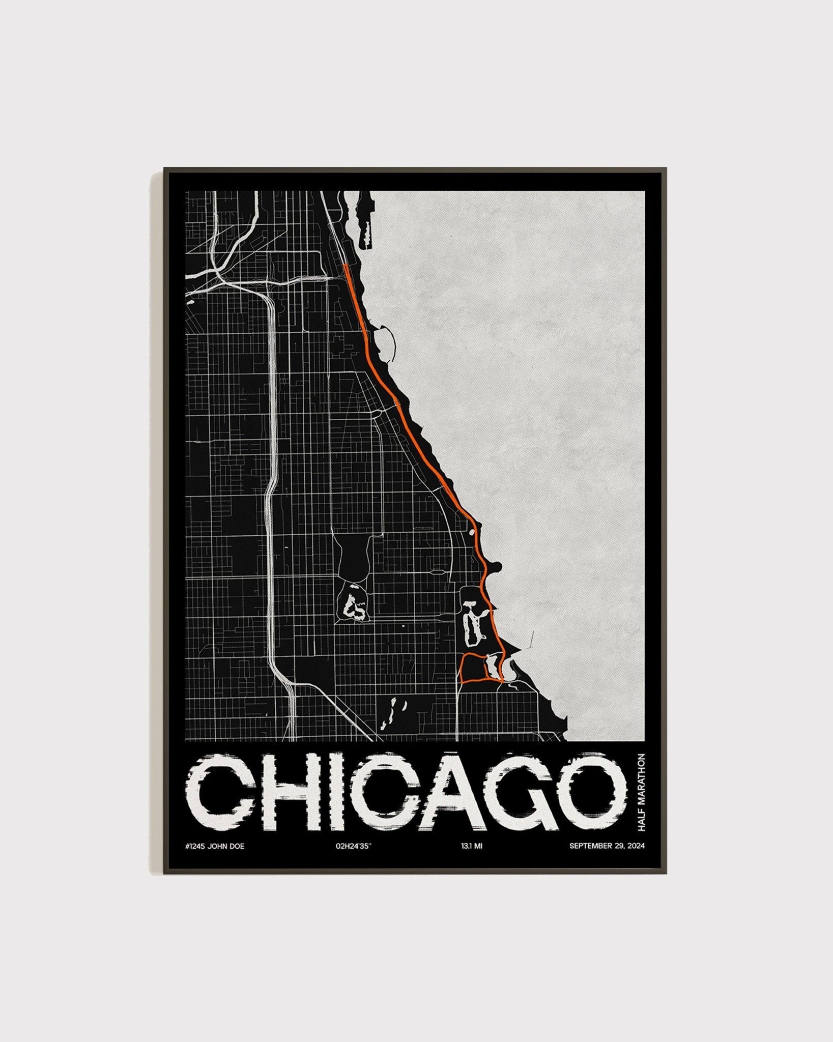 Semi Marathon de Chicago | Édition 2024 - Frame Your Run