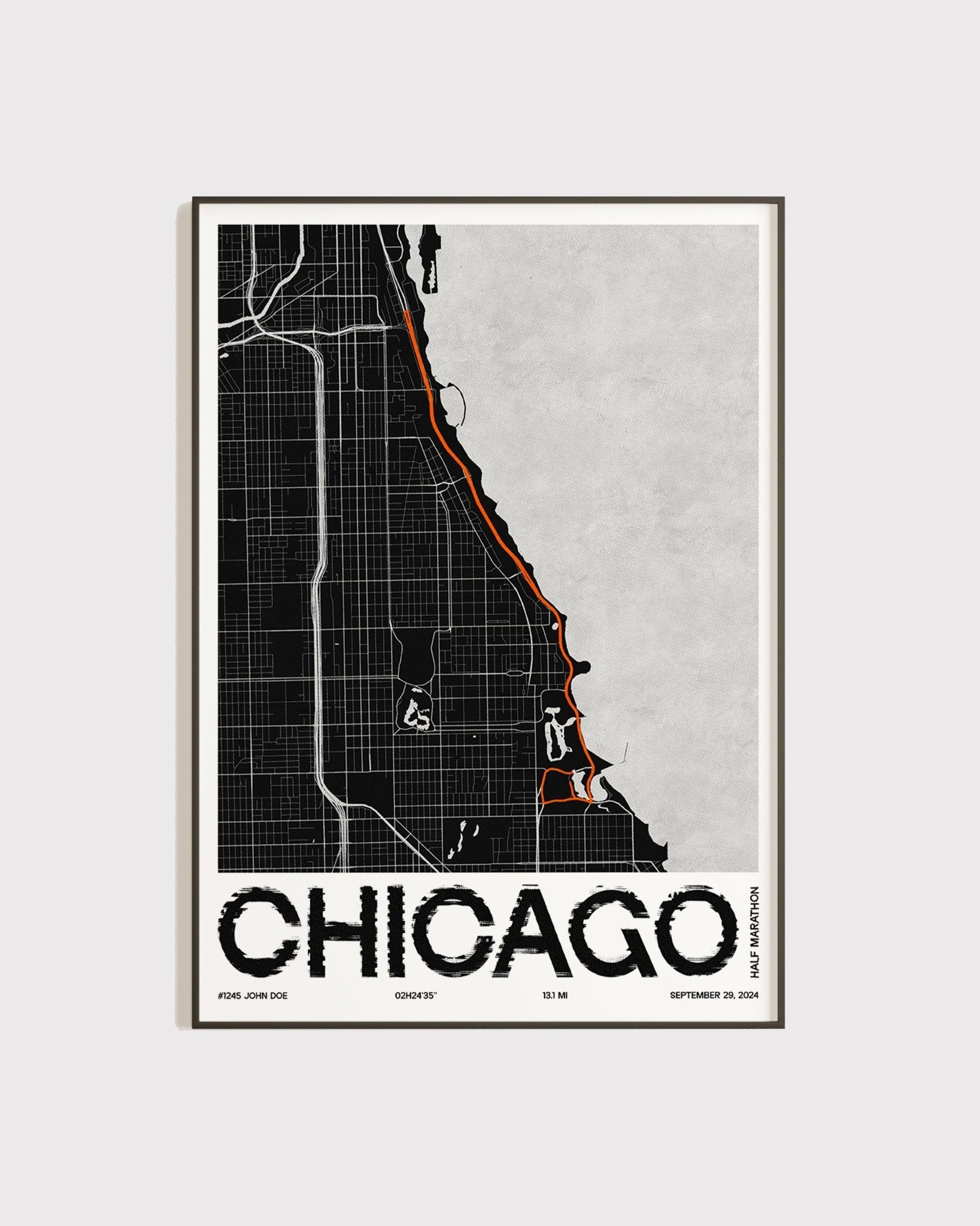 Semi Marathon de Chicago | Édition 2024 - Frame Your Run