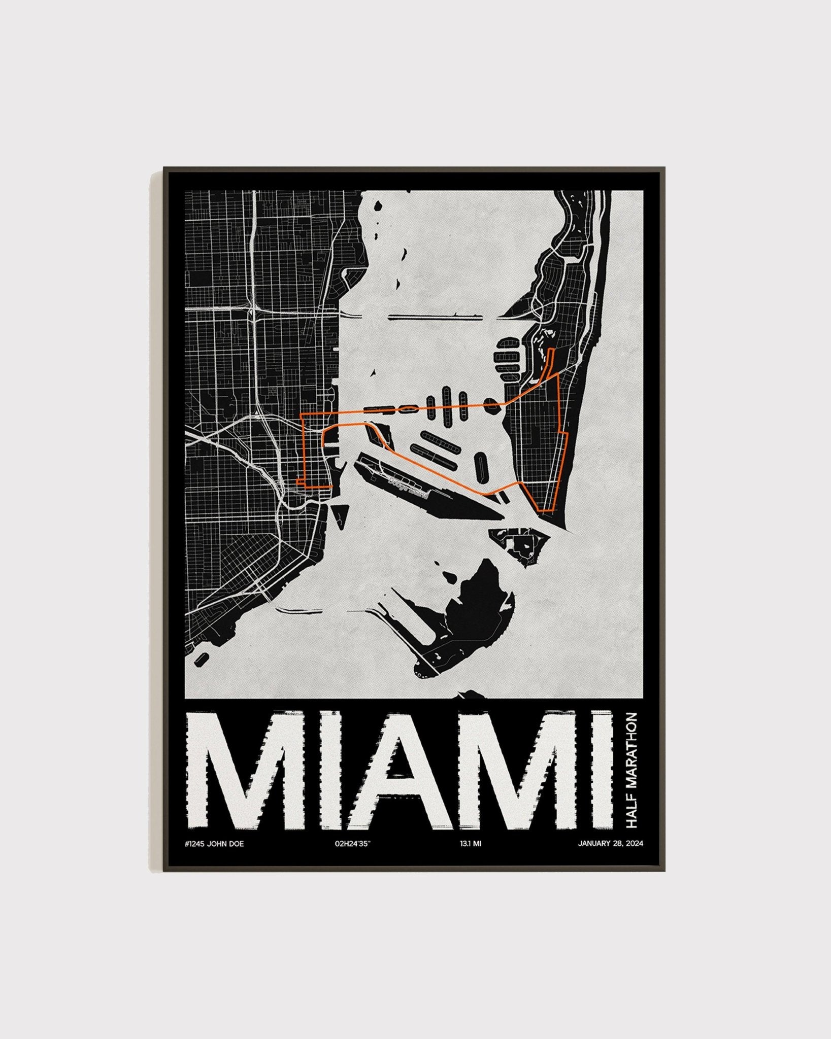 Semi Marathon de Miami | Édition 2024 - Frame Your Run