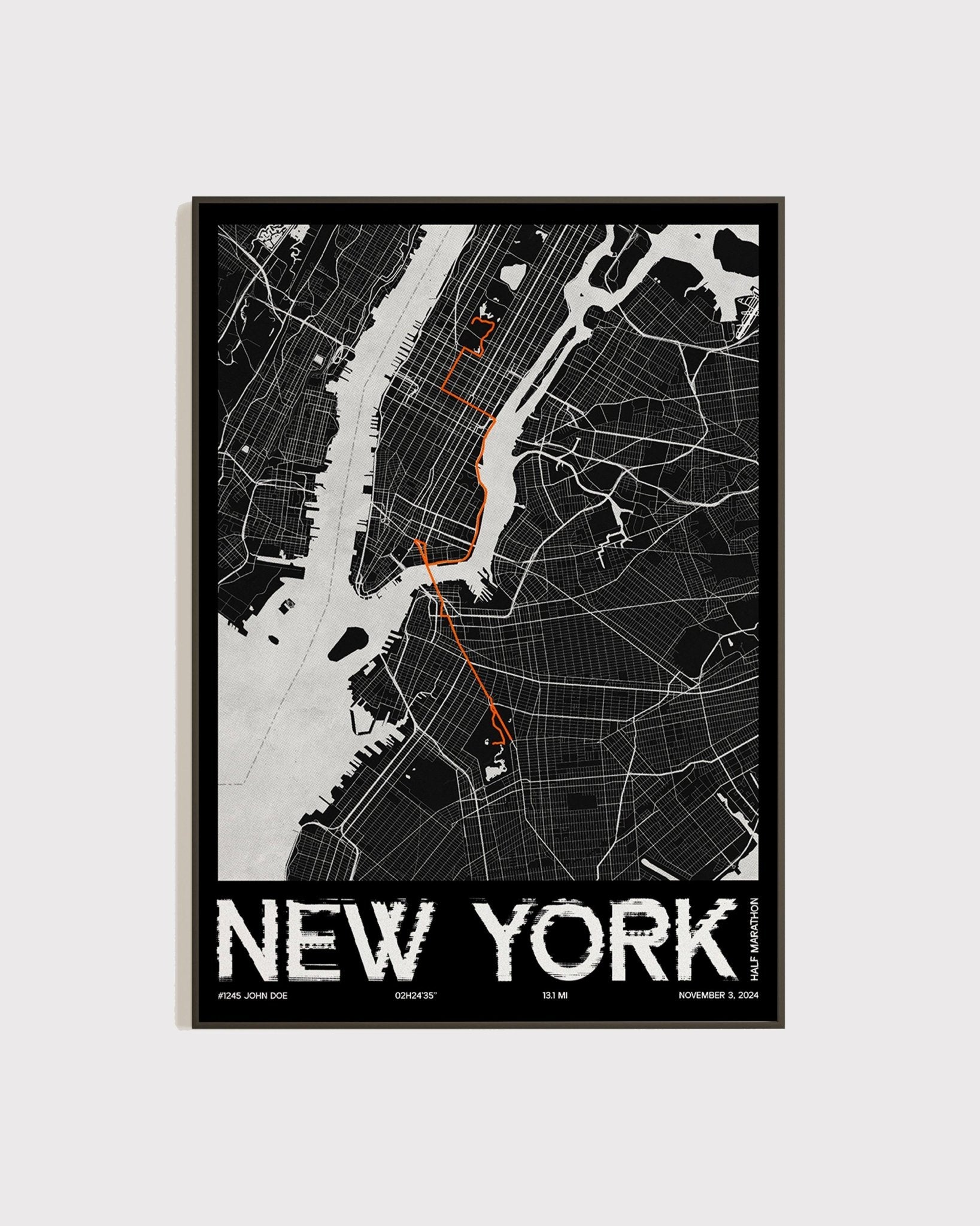 Semi Marathon de New York City | Édition 2024 - Frame Your Run