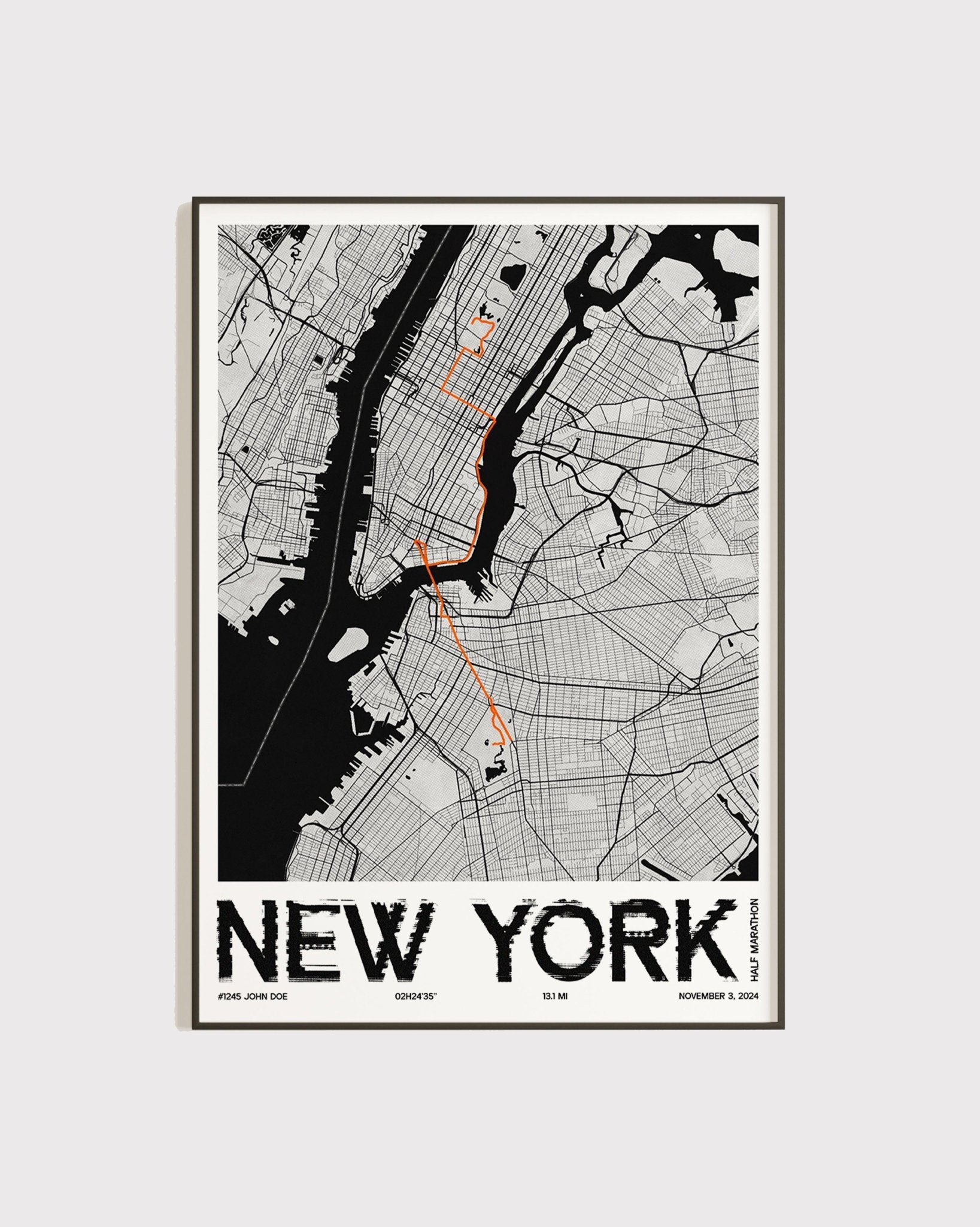 Semi Marathon de New York City | Édition 2024 - Frame Your Run