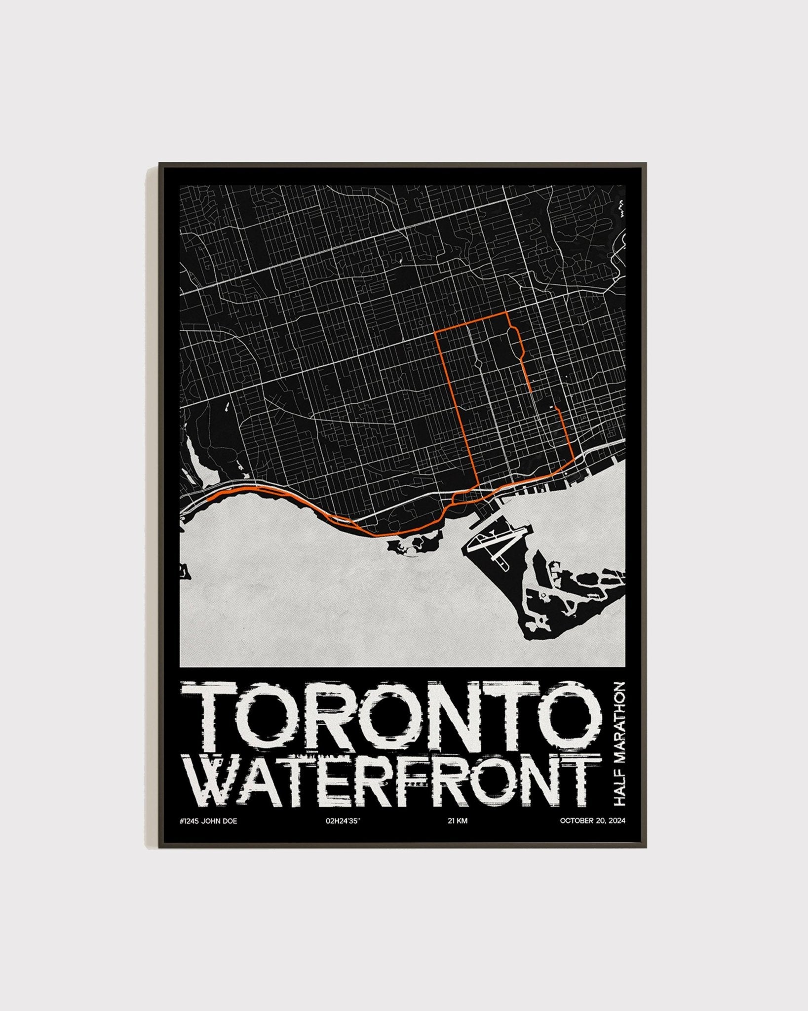 Semi Marathon de Toronto Waterfront | Édition 2024 - Frame Your Run